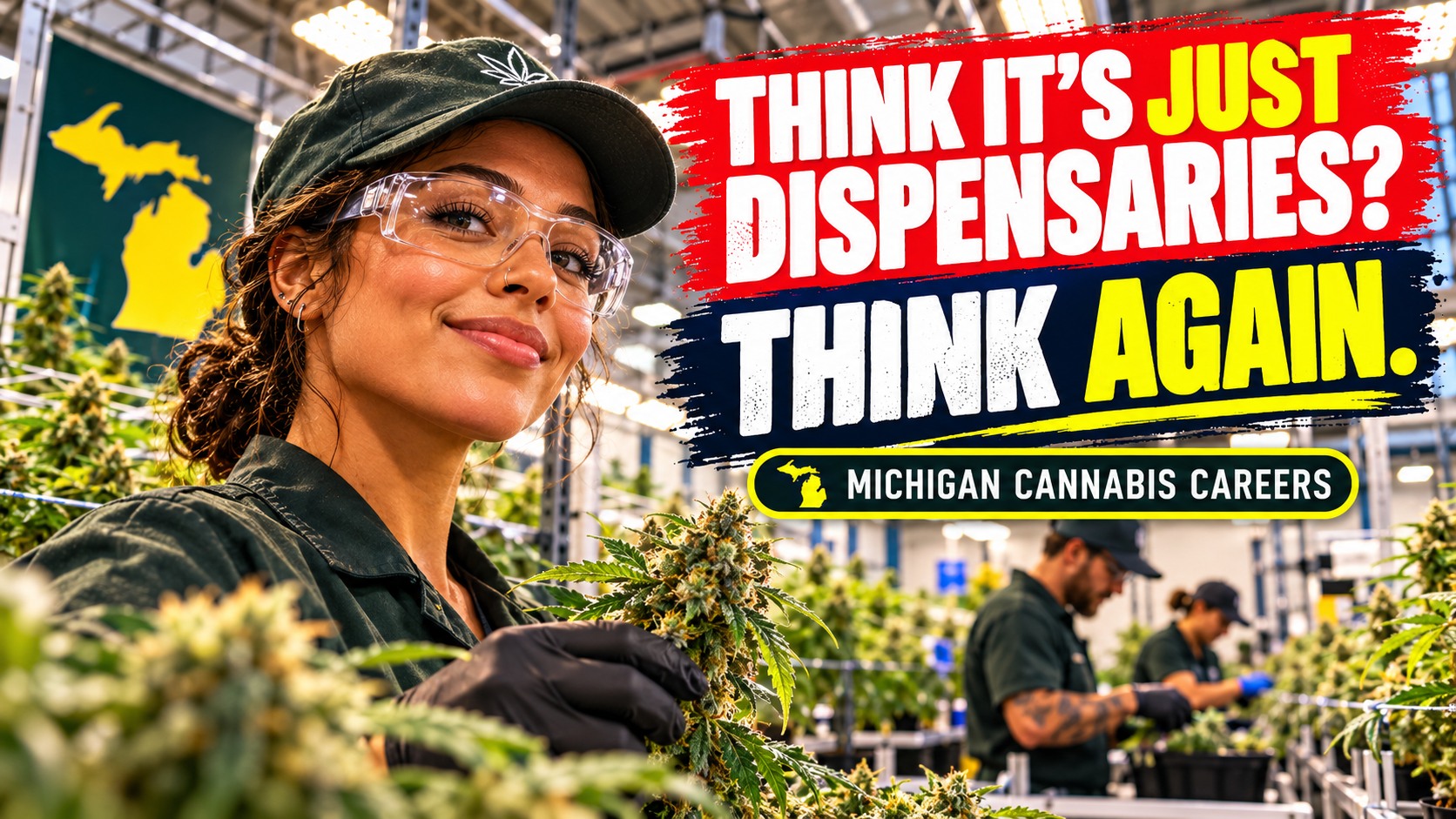Illustrated recruitment headline: How to Prepare for a Detroit Cannabis Job Fair